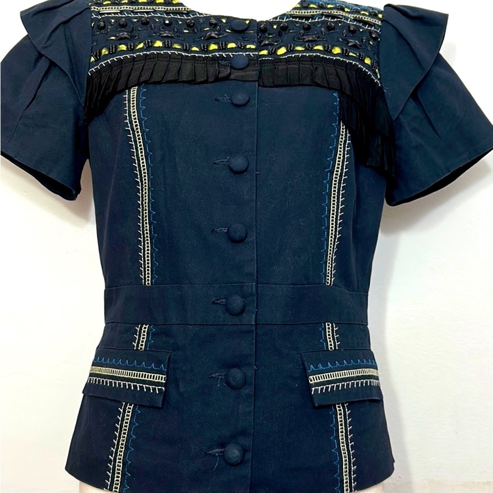 VTG Twelve by Twelve Blouse or Jacket - Picture 1 of 9